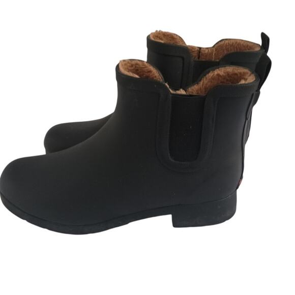 Chooka Del Ridge Black Waterproof Faux Fur Lined boots Women's 8 - Picture 1 of 12